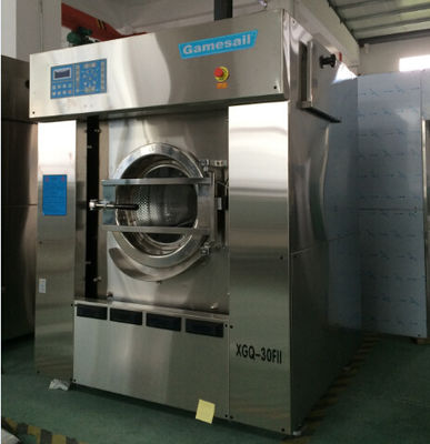lavadora y secador comerciales, equipo del tamaño medio 30kg de lavadero industrial eficiente del agua