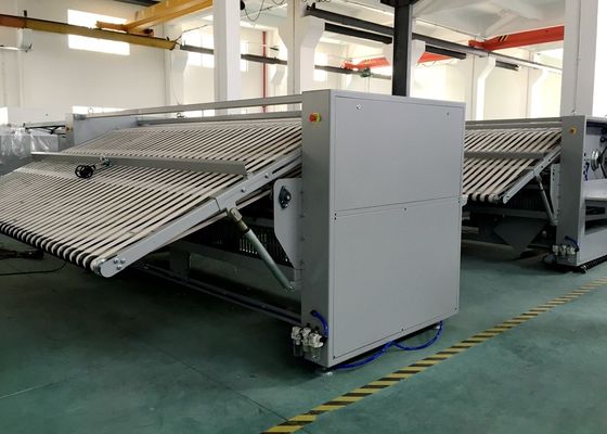 capacidad grande plegable de la máquina del Bedsheet de lino de 3000m m AutoHotel con la calefacción eléctrica